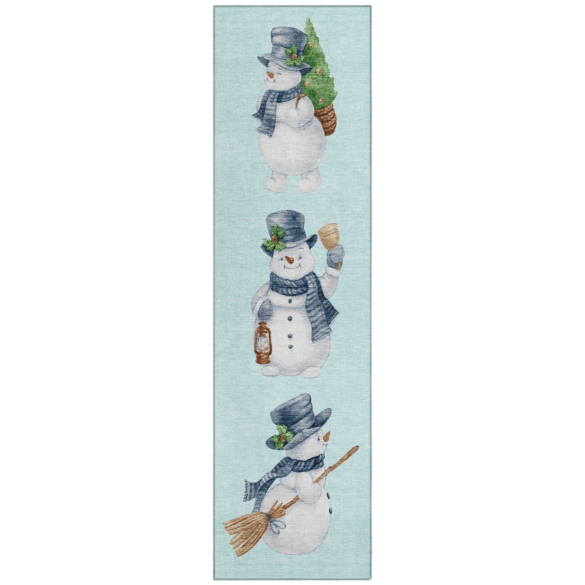 Addison Rugs Raeanor Blue Washable Indoor-Outdoor Rug
