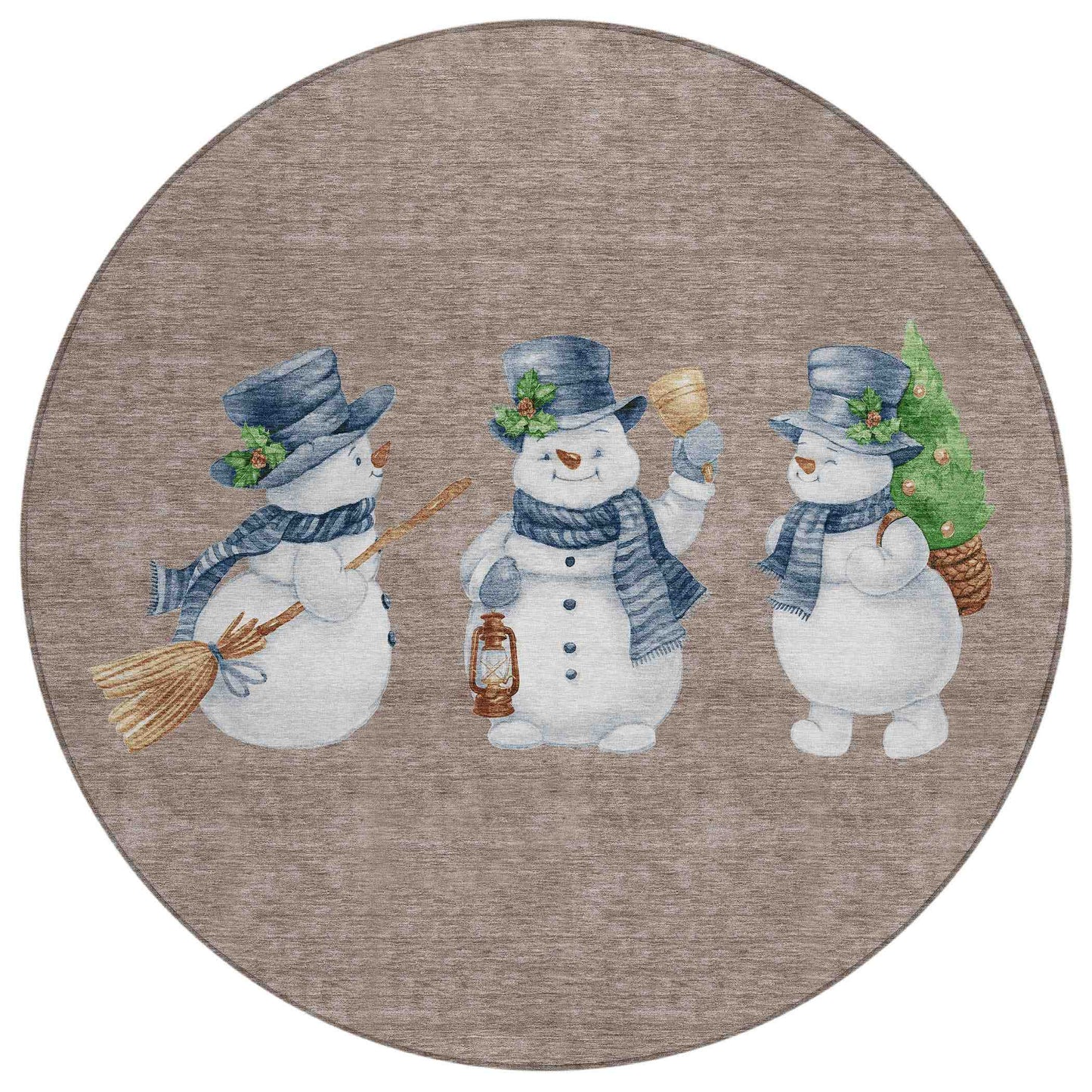 Addison Rugs Raeanor Taupe Washable Indoor-Outdoor Rug