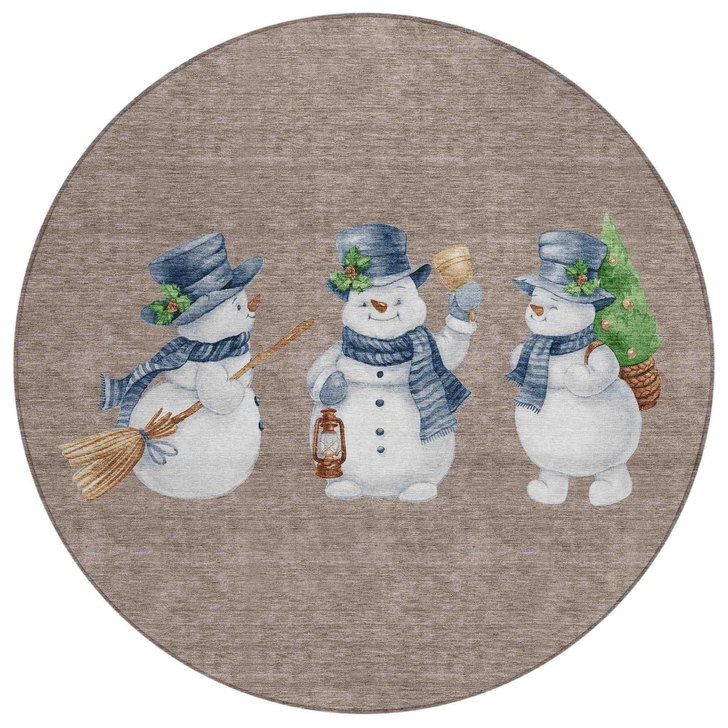 Addison Rugs Raeanor Taupe Washable Indoor-Outdoor Rug
