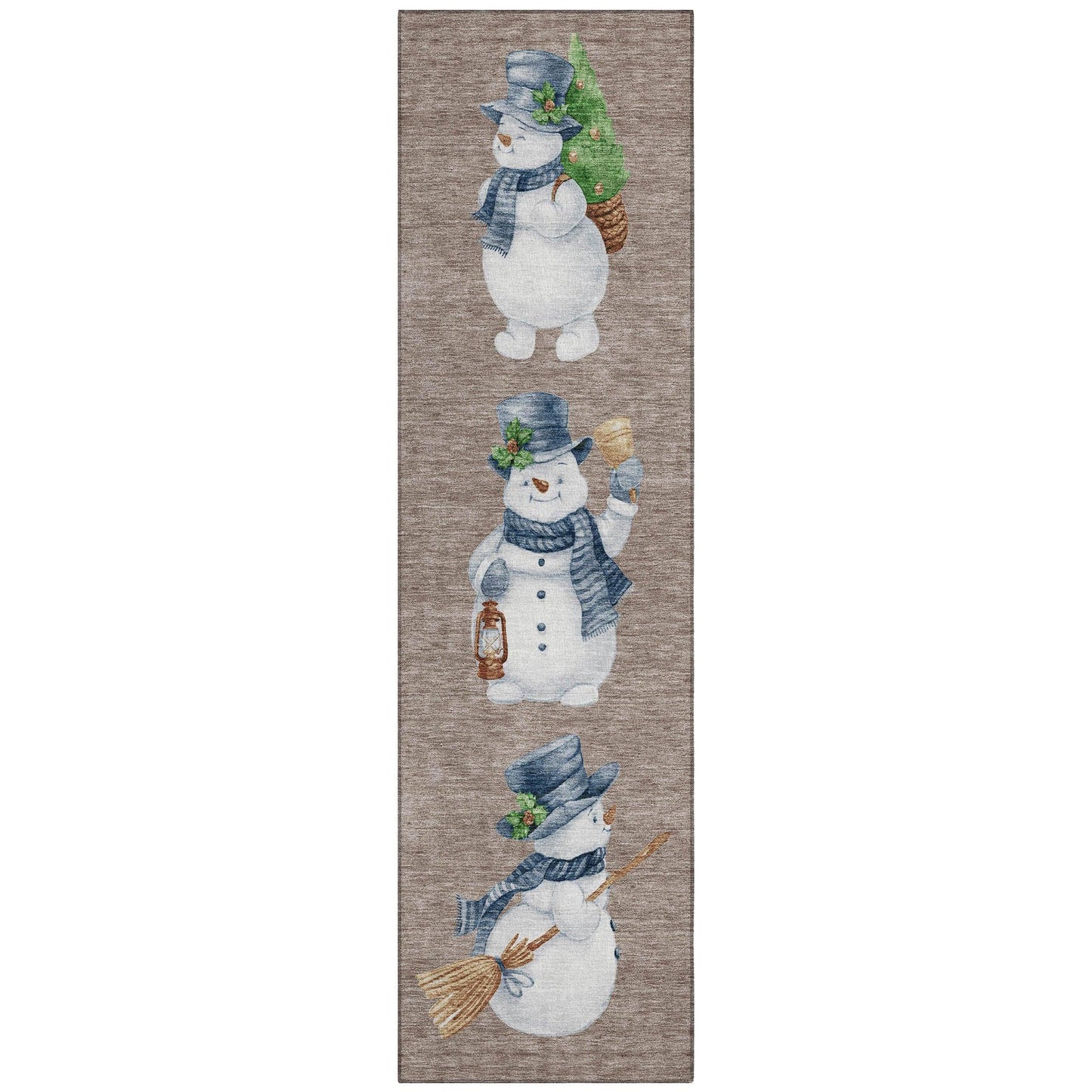 Addison Rugs Raeanor Taupe Washable Indoor-Outdoor Rug