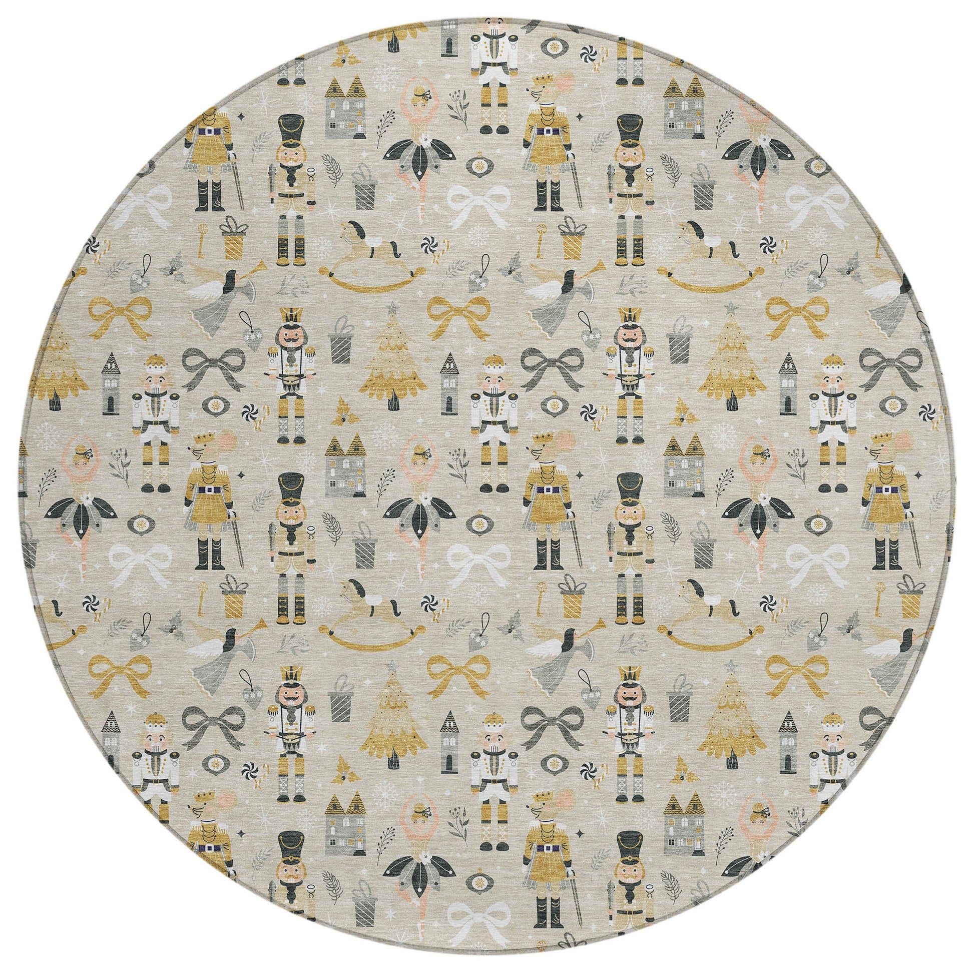 Addison Rugs Raeara Brown Washable Indoor-Outdoor Rug