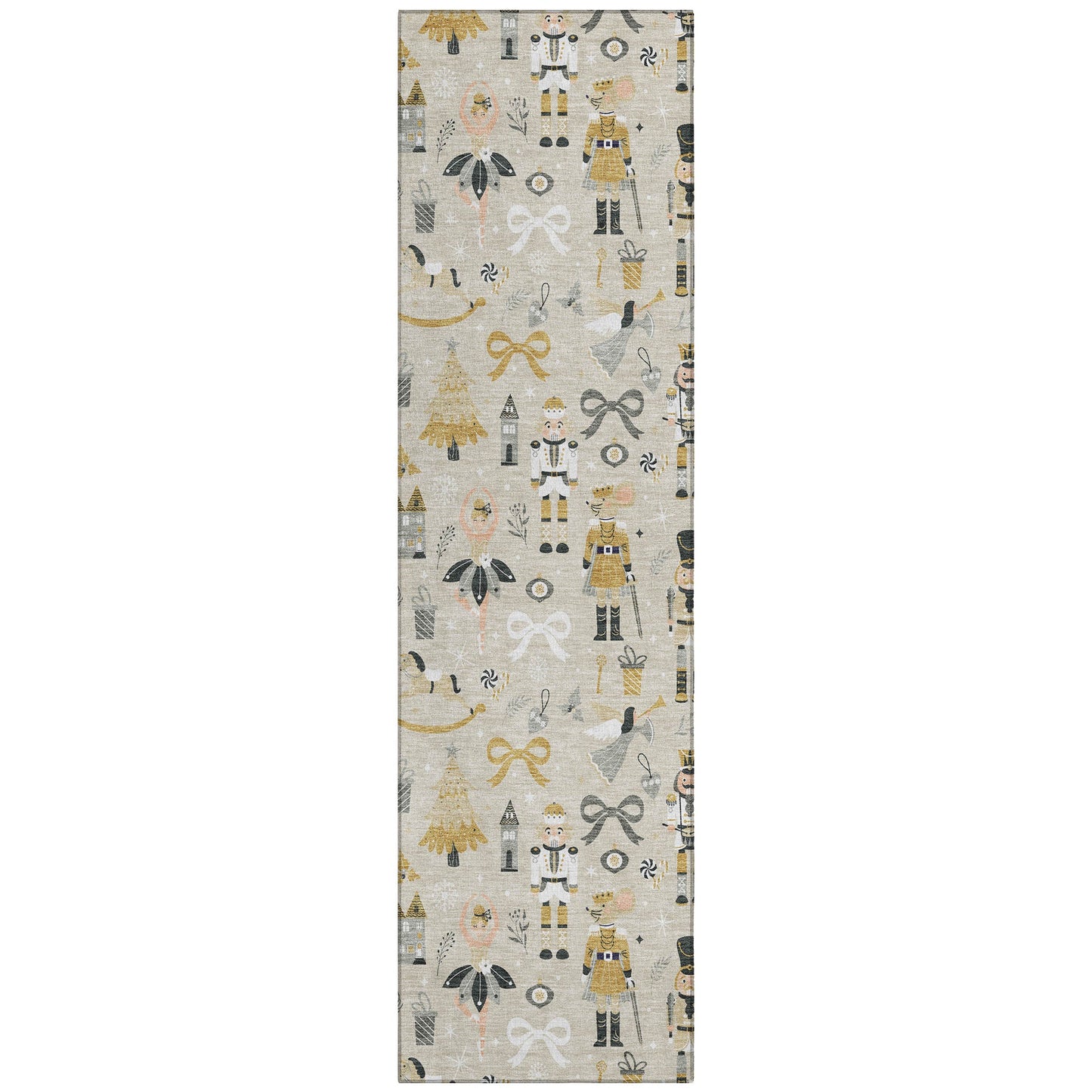 Addison Rugs Raeara Brown Washable Indoor-Outdoor Rug