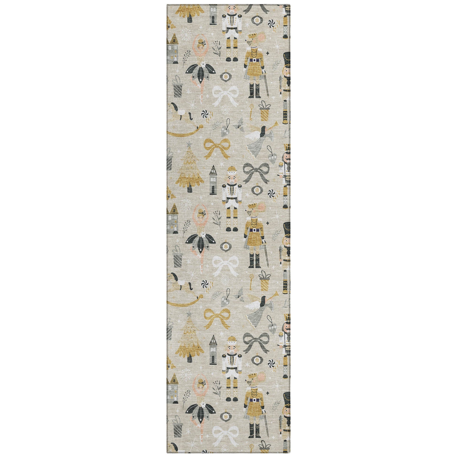 Addison Rugs Raeara Brown Washable Indoor-Outdoor Rug