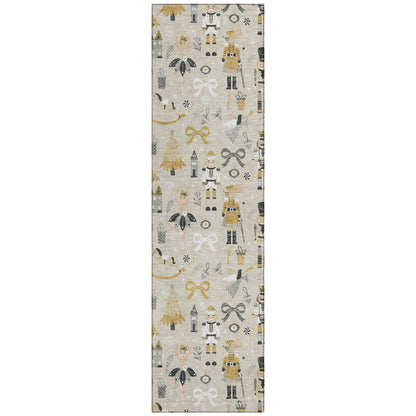 Addison Rugs Raeara Brown Washable Indoor-Outdoor Rug