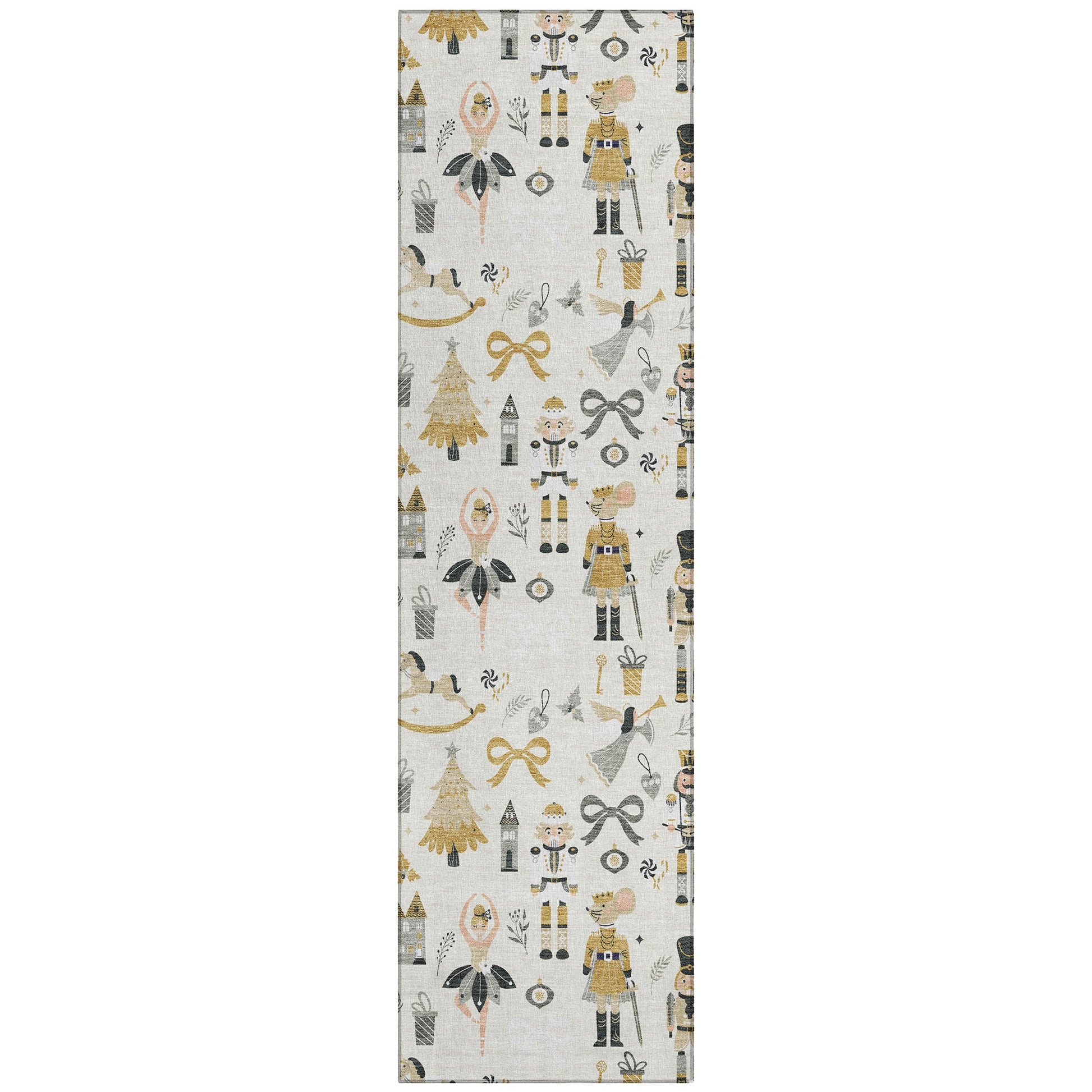 Addison Rugs Raeara Ivory Washable Indoor-Outdoor Rug