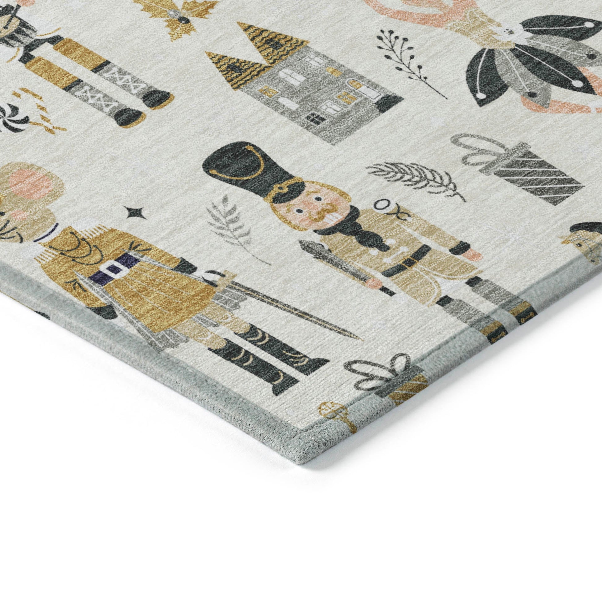 Addison Rugs Raeara Ivory Washable Indoor-Outdoor Rug
