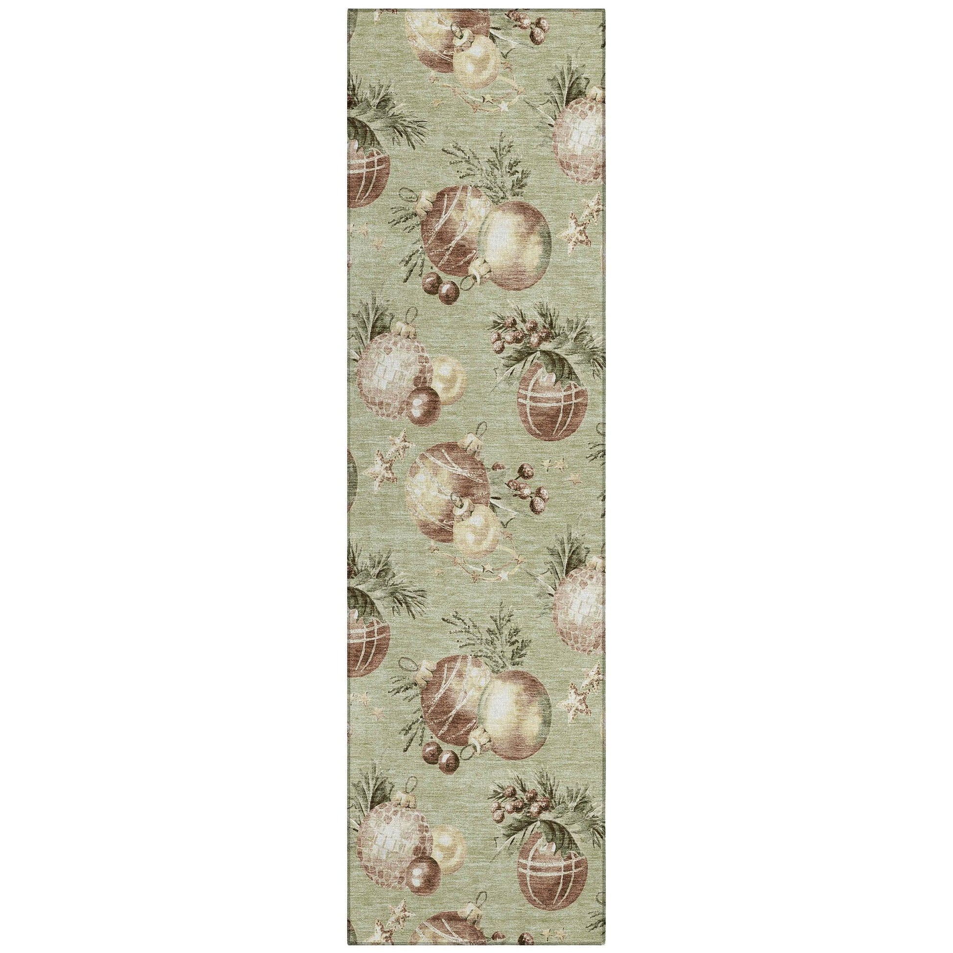 Addison Rugs Raearis Aloe Washable Indoor-Outdoor Rug