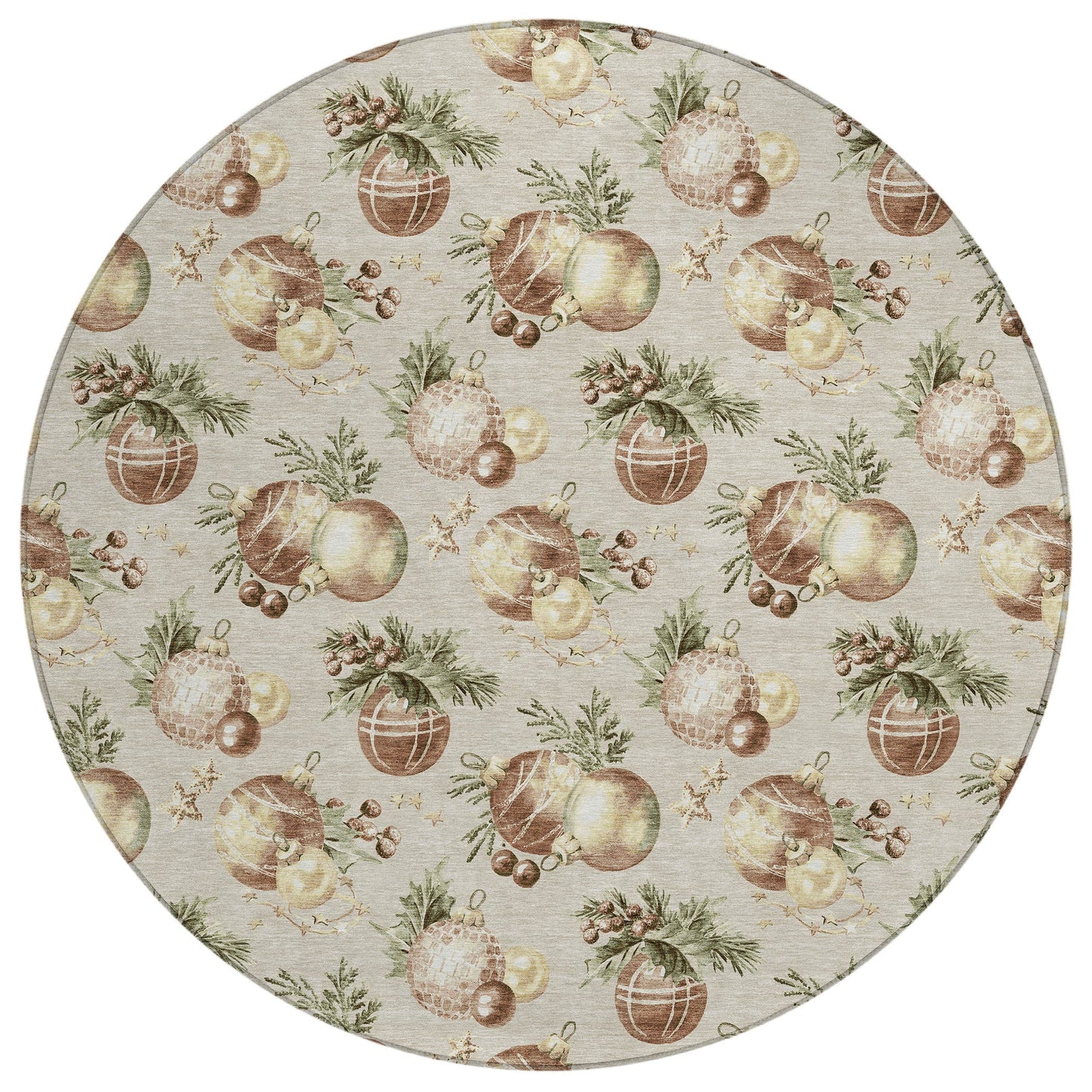Addison Rugs Raearis Brown Washable Indoor-Outdoor Rug