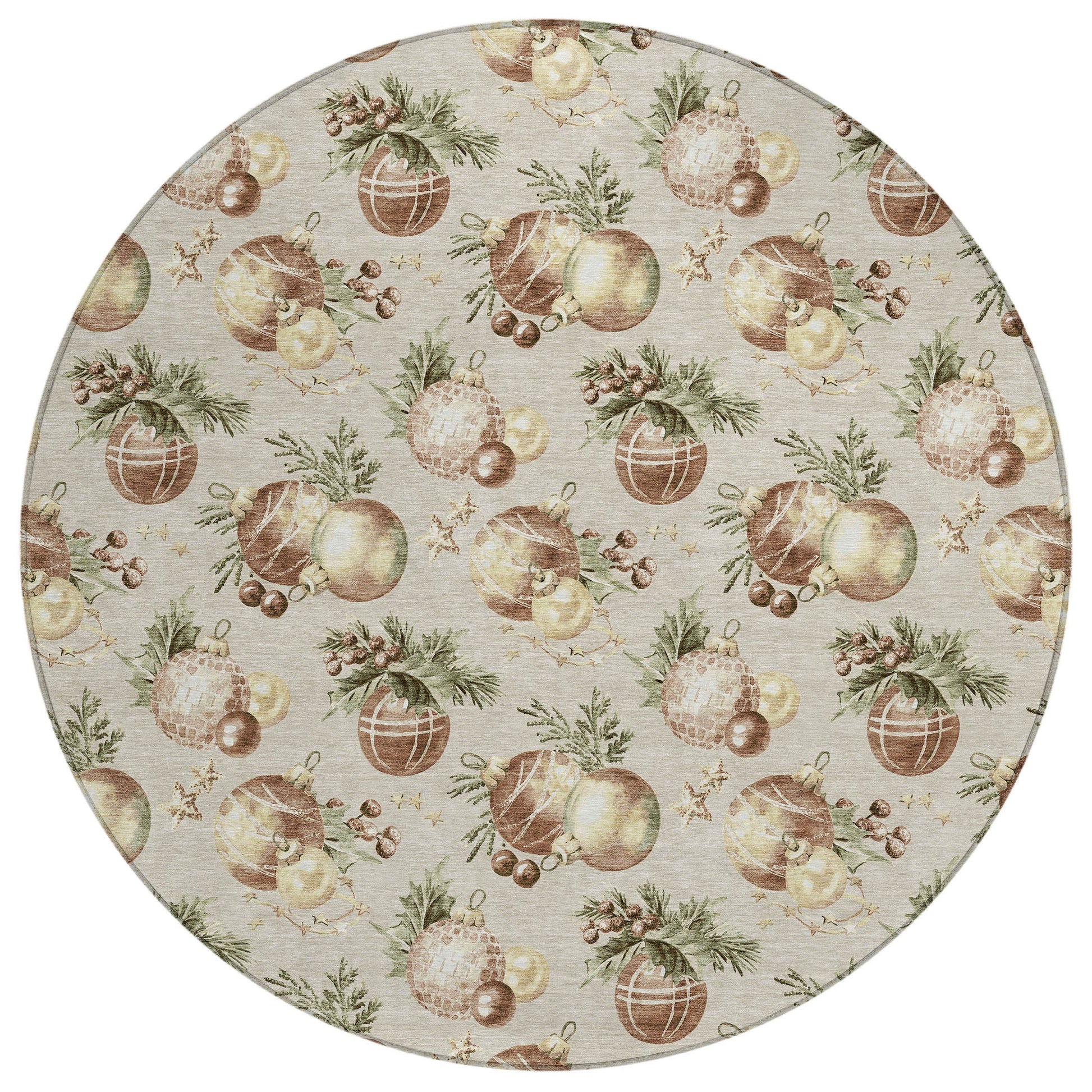 Addison Rugs Raearis Brown Washable Indoor-Outdoor Rug