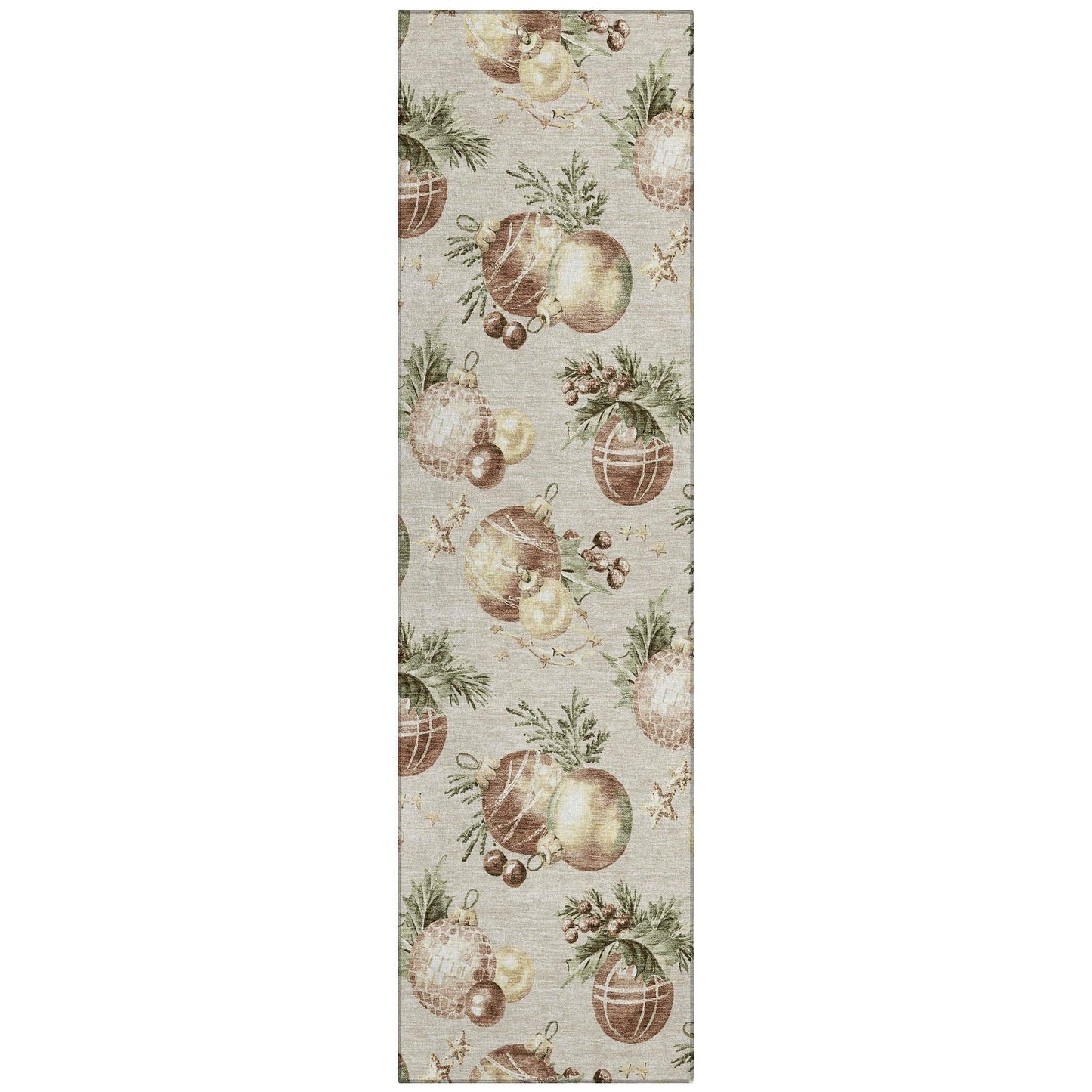 Addison Rugs Raearis Brown Washable Indoor-Outdoor Rug