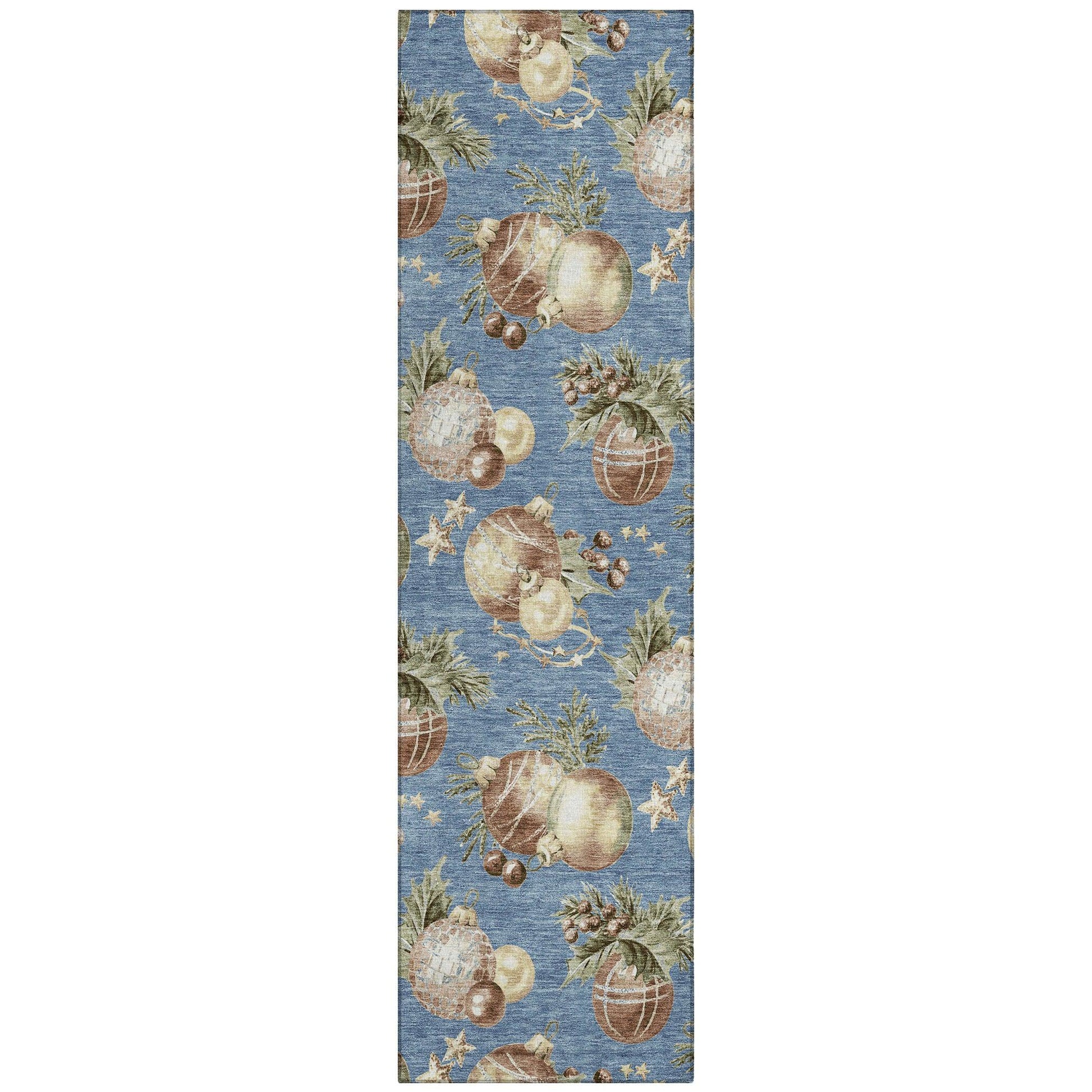 Addison Rugs Raearis Blue Washable Indoor-Outdoor Rug