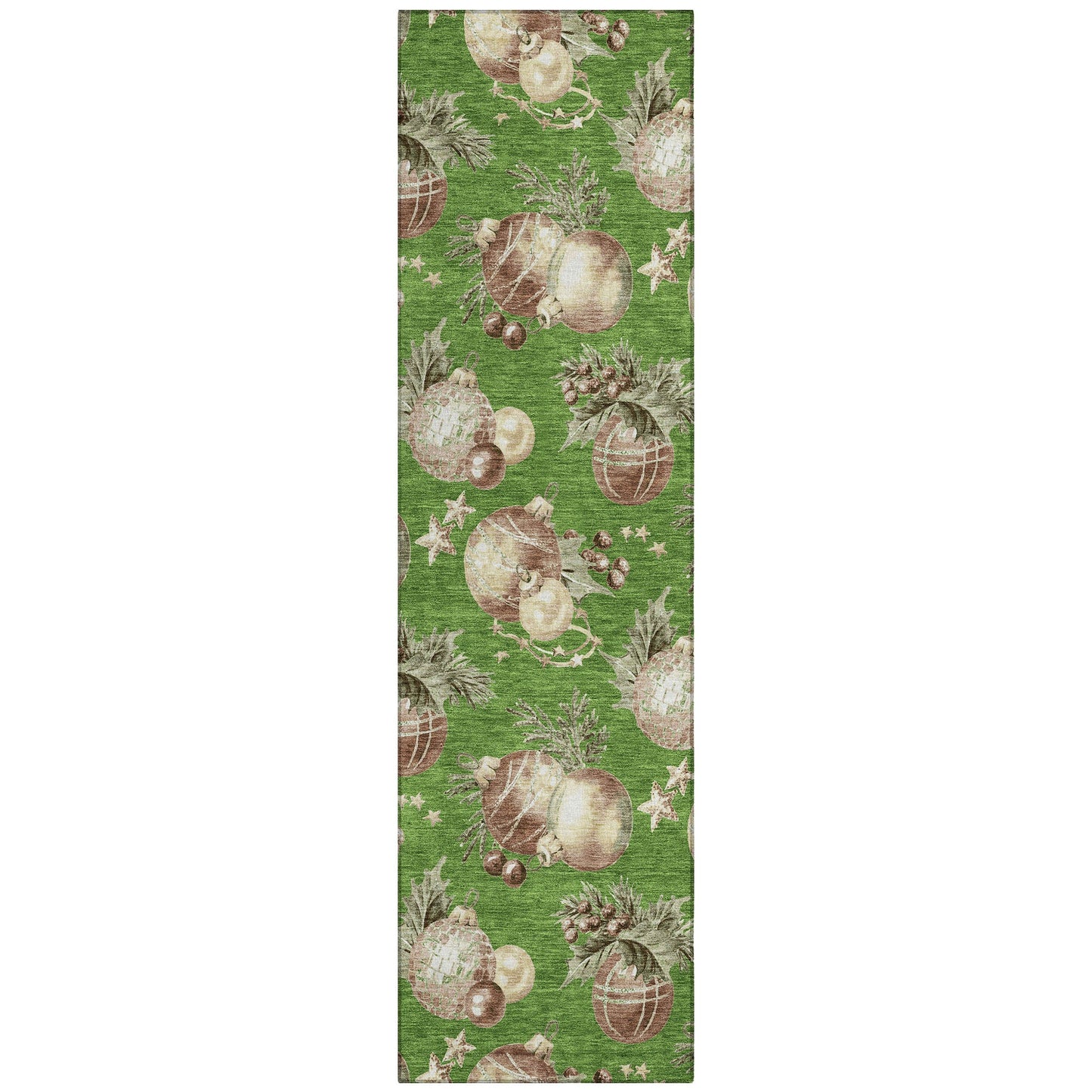 Addison Rugs Raearis Green Washable Indoor-Outdoor Rug