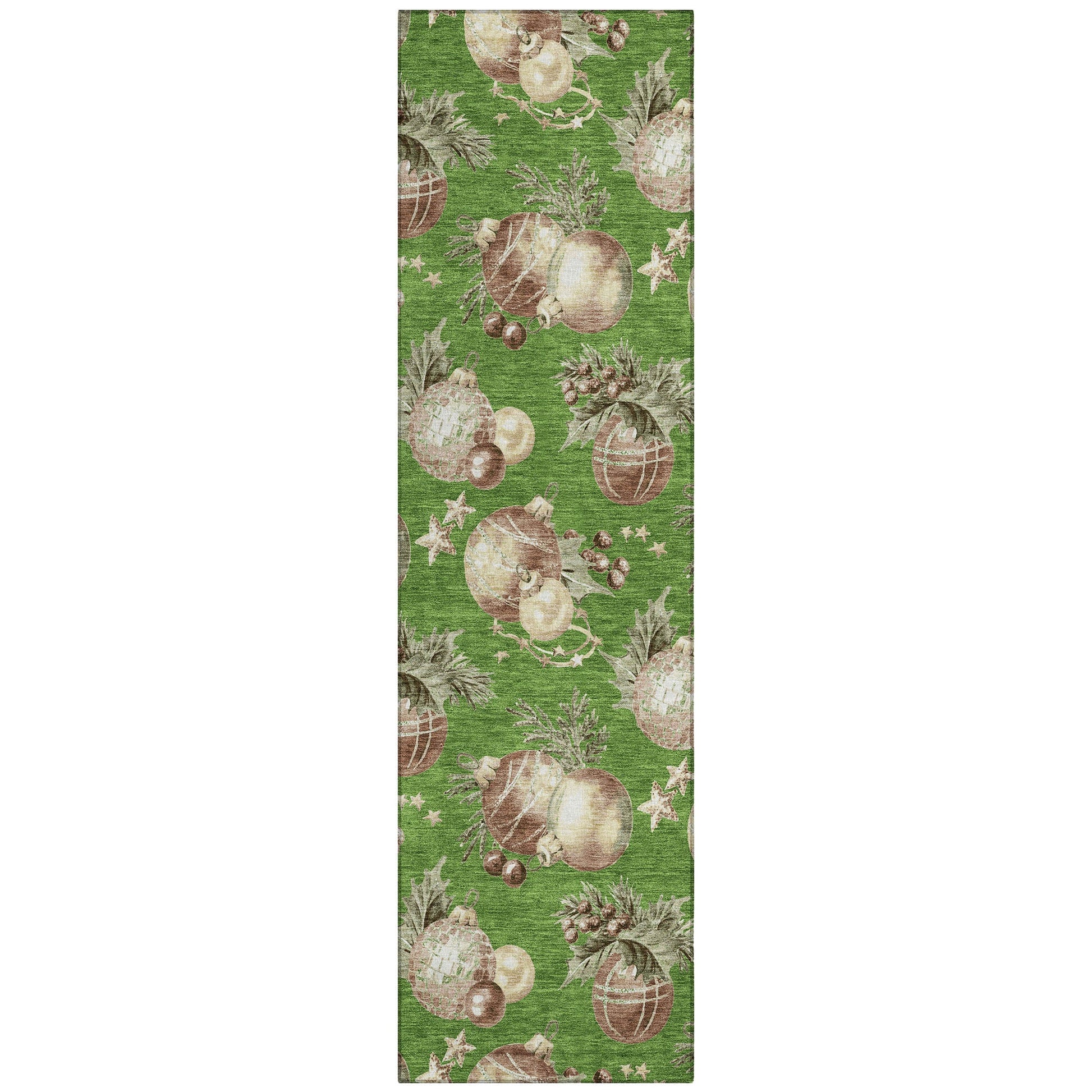 Addison Rugs Raearis Green Washable Indoor-Outdoor Rug
