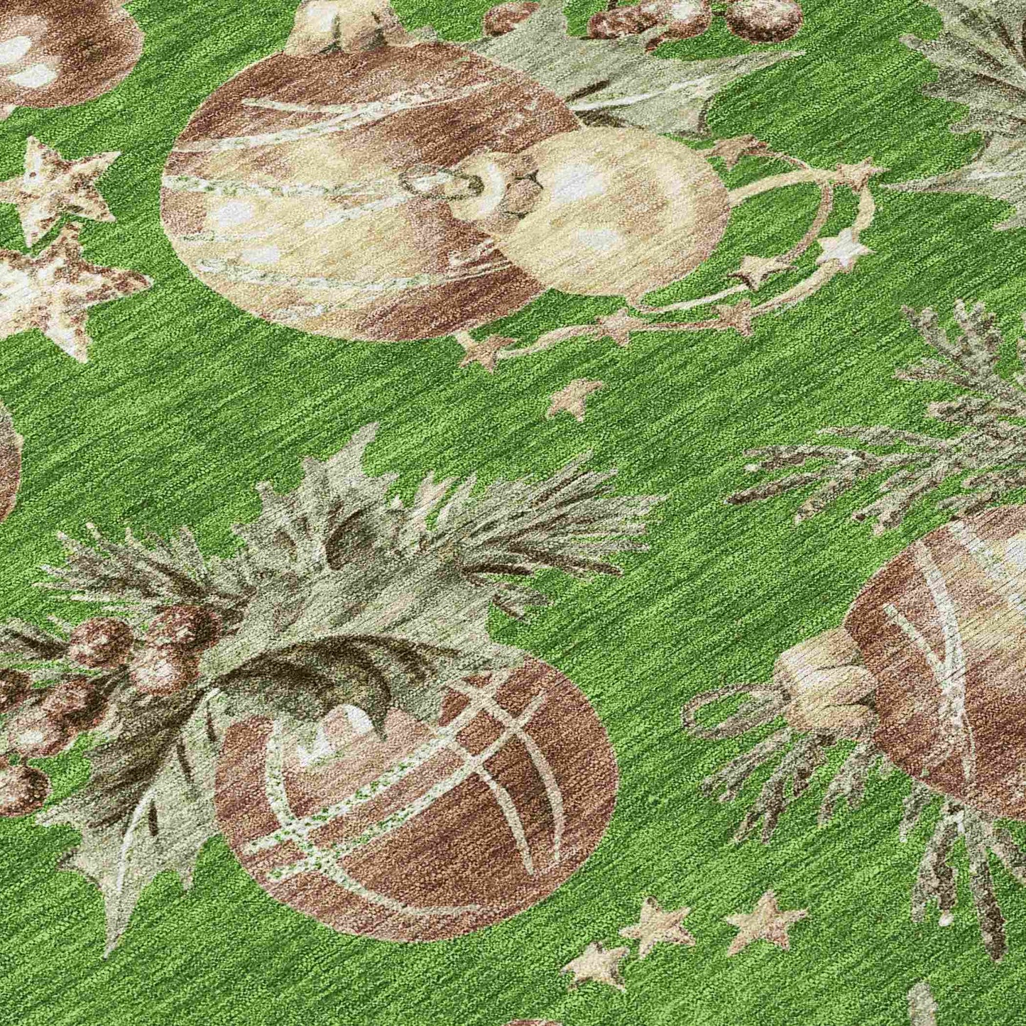 Addison Rugs Raearis Green Washable Indoor-Outdoor Rug