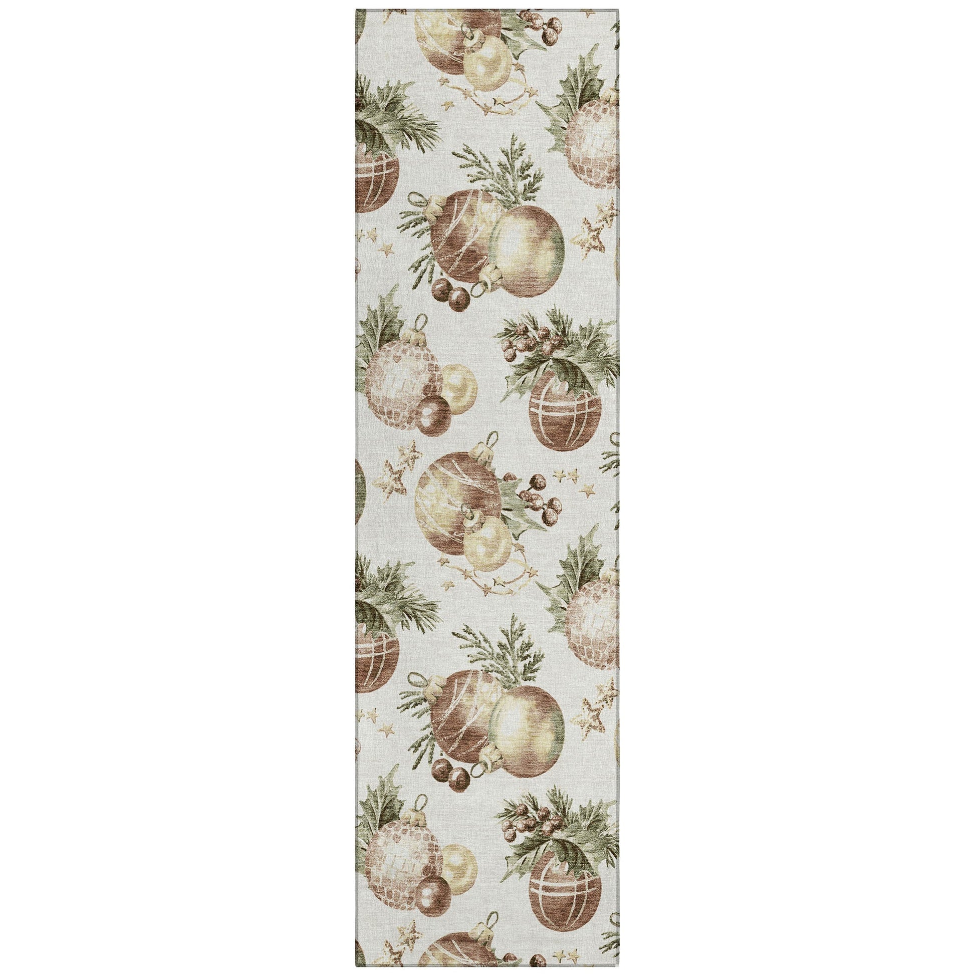 Addison Rugs Raearis Ivory Washable Indoor-Outdoor Rug