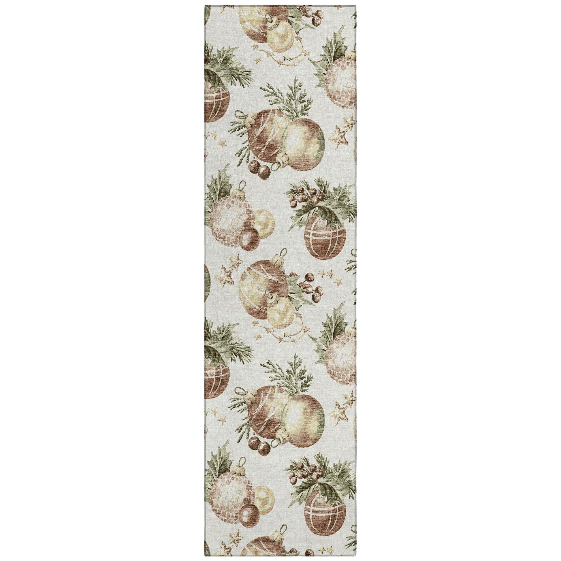 Addison Rugs Raearis Ivory Washable Indoor-Outdoor Rug