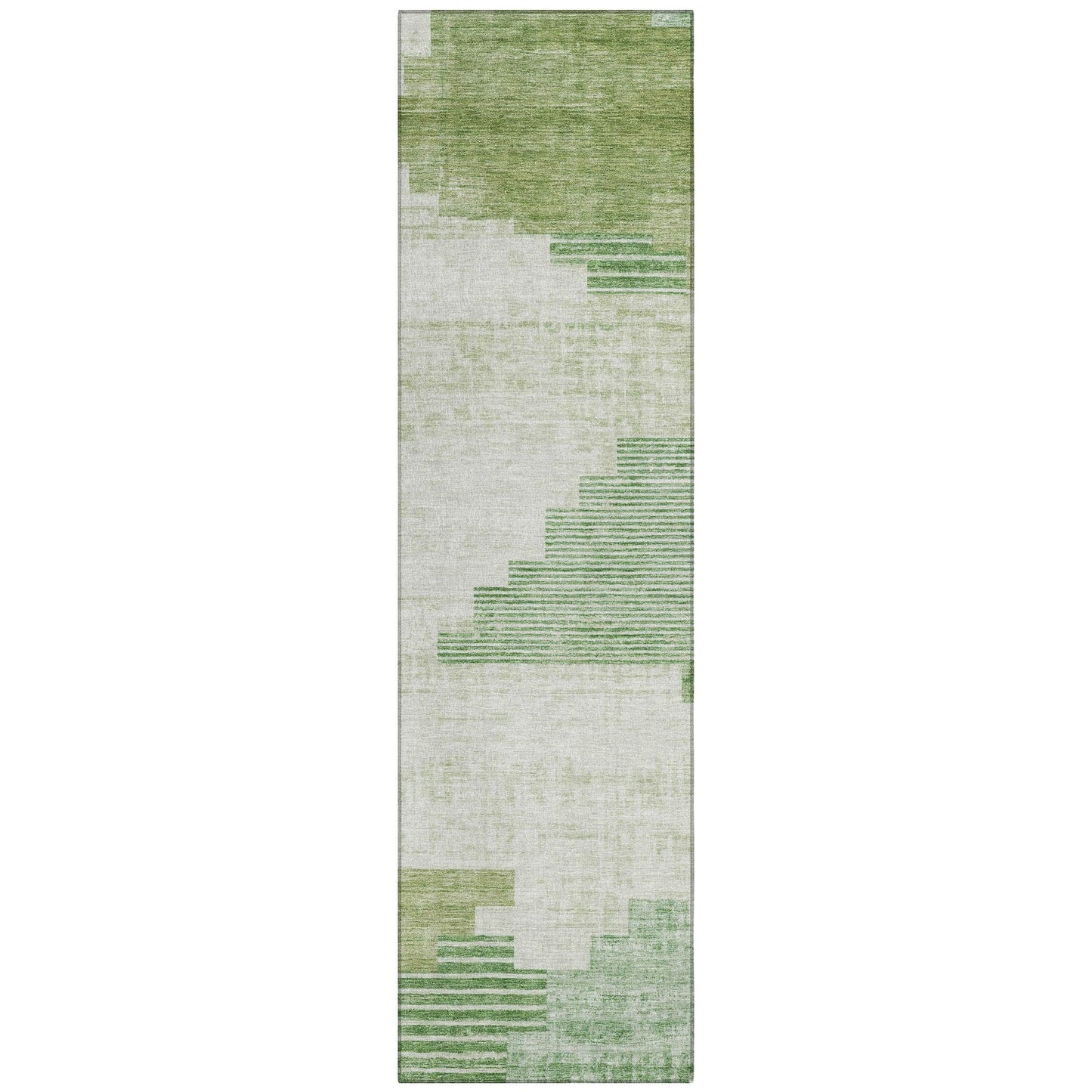 Addison Rugs Raeel Green Washable Indoor-Outdoor Rug