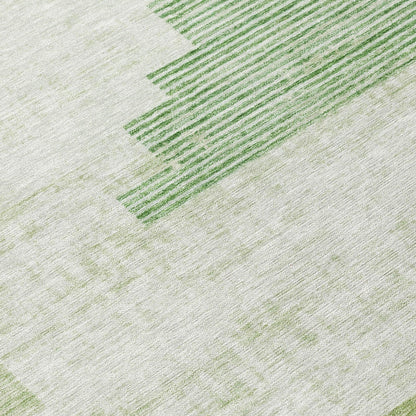 Addison Rugs Raeel Green Washable Indoor-Outdoor Rug
