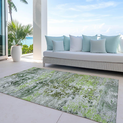 Addison Rugs Raeira Aloe Washable Indoor-Outdoor Rug