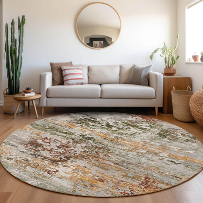 Addison Rugs Raeira Terracotta Washable Indoor-Outdoor Rug