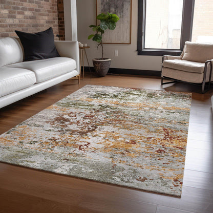 Addison Rugs Raeira Terracotta Washable Indoor-Outdoor Rug