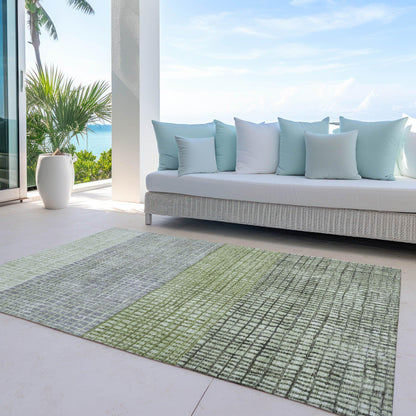Addison Rugs Raeon Aloe Washable Indoor-Outdoor Rug