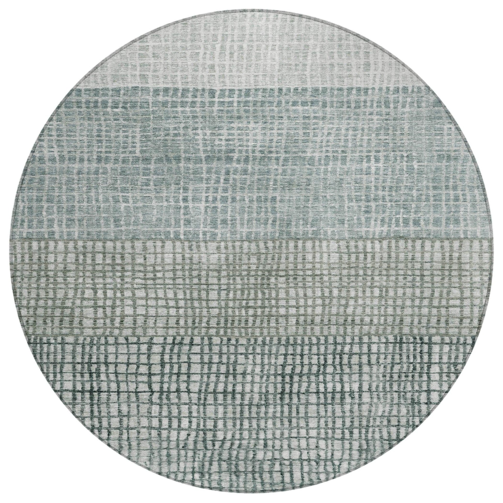 Addison Rugs Raeon Aqua Washable Indoor-Outdoor Rug