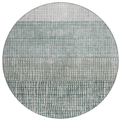 Addison Rugs Raeon Aqua Washable Indoor-Outdoor Rug