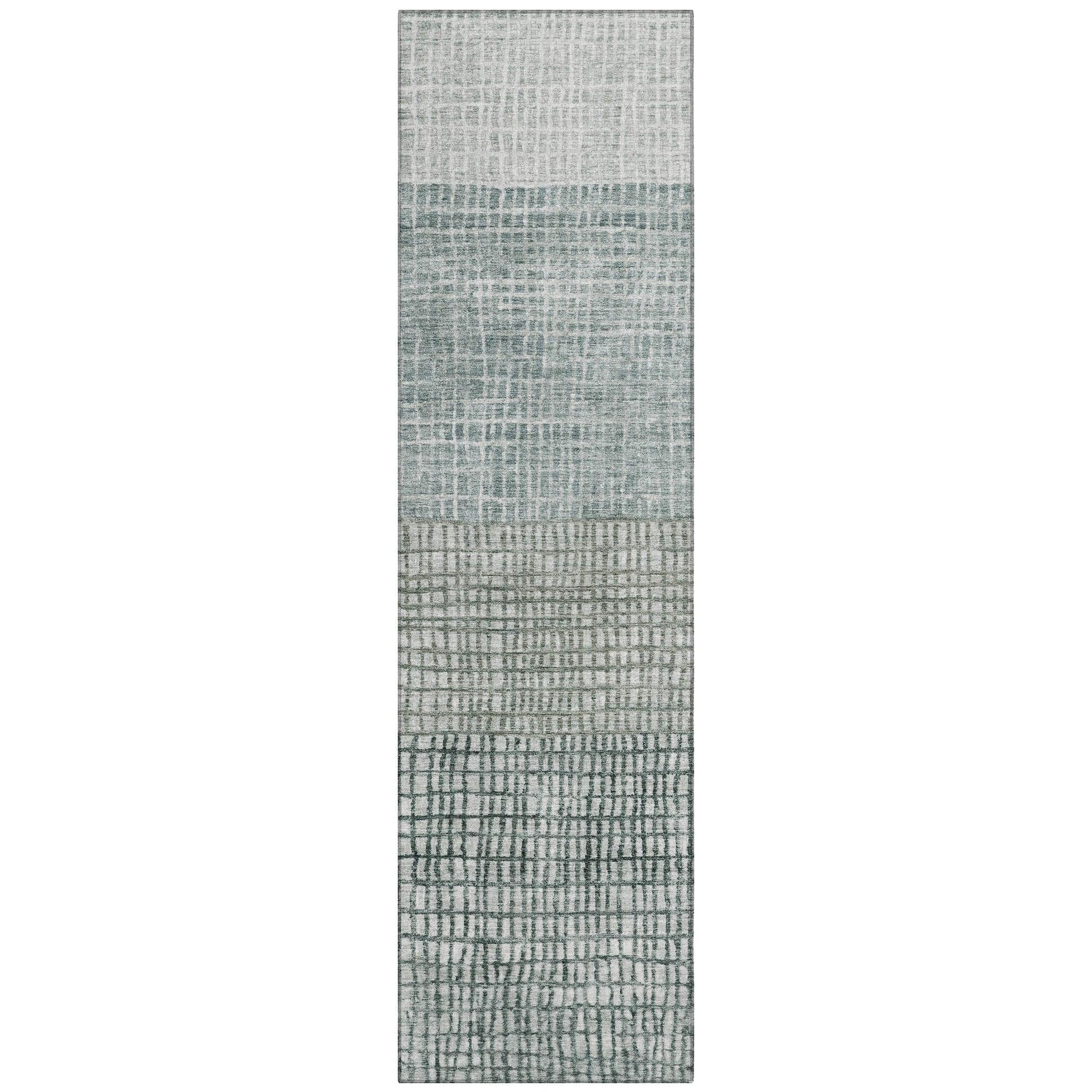 Addison Rugs Raeon Aqua Washable Indoor-Outdoor Rug