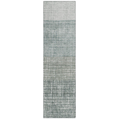 Addison Rugs Raeon Aqua Washable Indoor-Outdoor Rug