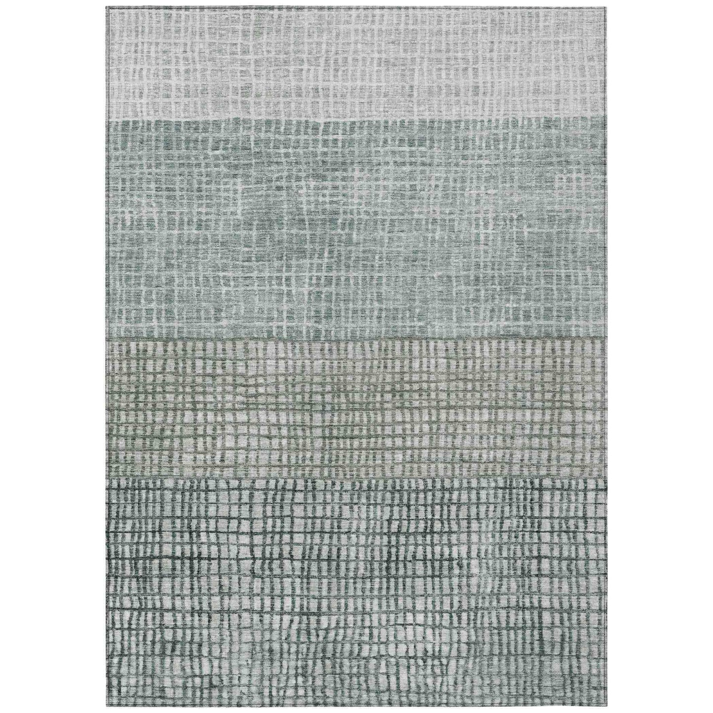 Addison Rugs Raeon Aqua Washable Indoor-Outdoor Rug