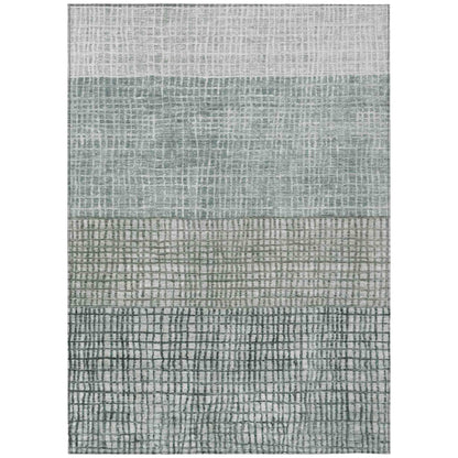 Addison Rugs Raeon Aqua Washable Indoor-Outdoor Rug