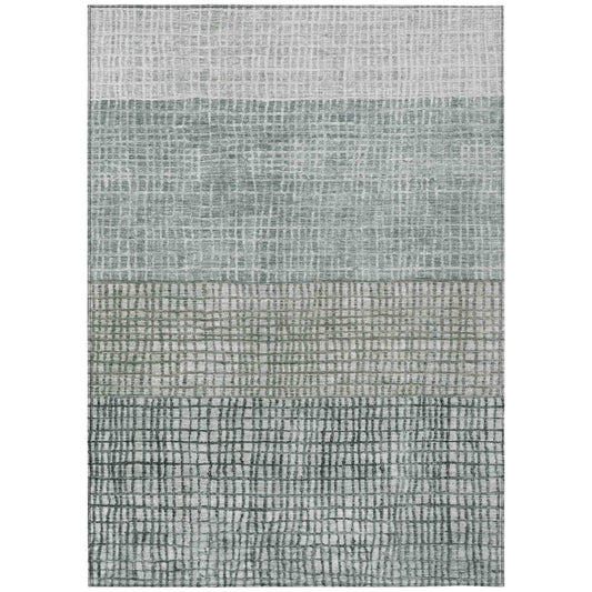 Addison Rugs Raeon Aqua Washable Indoor-Outdoor Rug