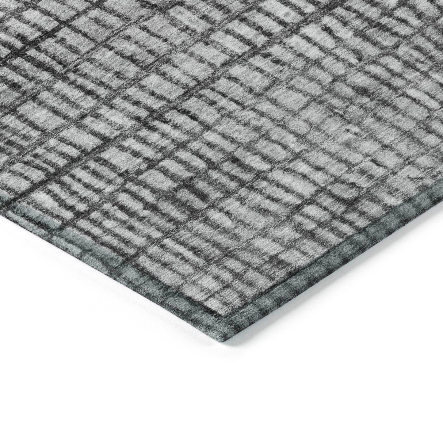 Addison Rugs Raeon Gray Washable Indoor-Outdoor Rug