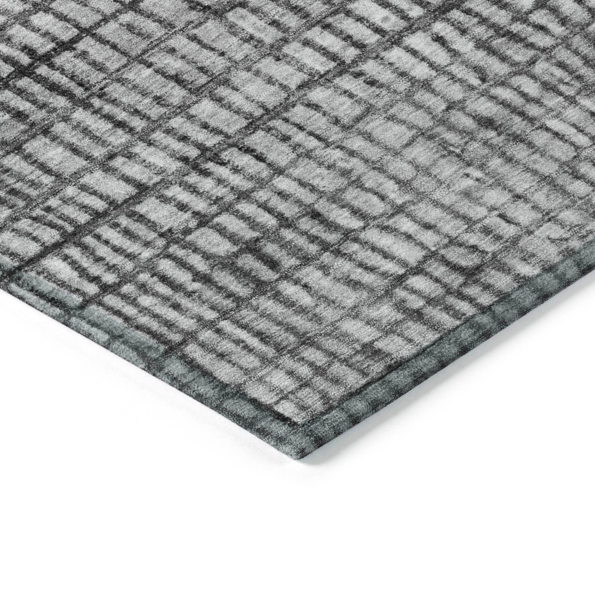 Addison Rugs Raeon Gray Washable Indoor-Outdoor Rug