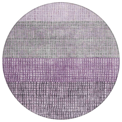 Addison Rugs Raeon Plum Washable Indoor-Outdoor Rug