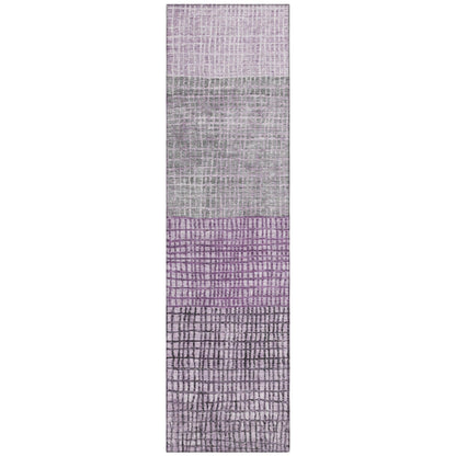 Addison Rugs Raeon Plum Washable Indoor-Outdoor Rug