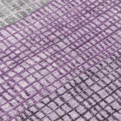 Addison Rugs Raeon Plum Washable Indoor-Outdoor Rug