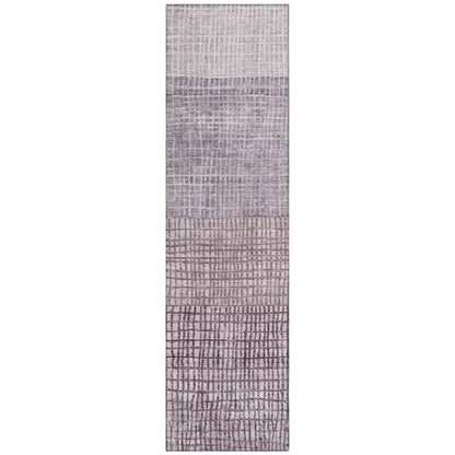 Addison Rugs Raeon Purple Washable Indoor-Outdoor Rug