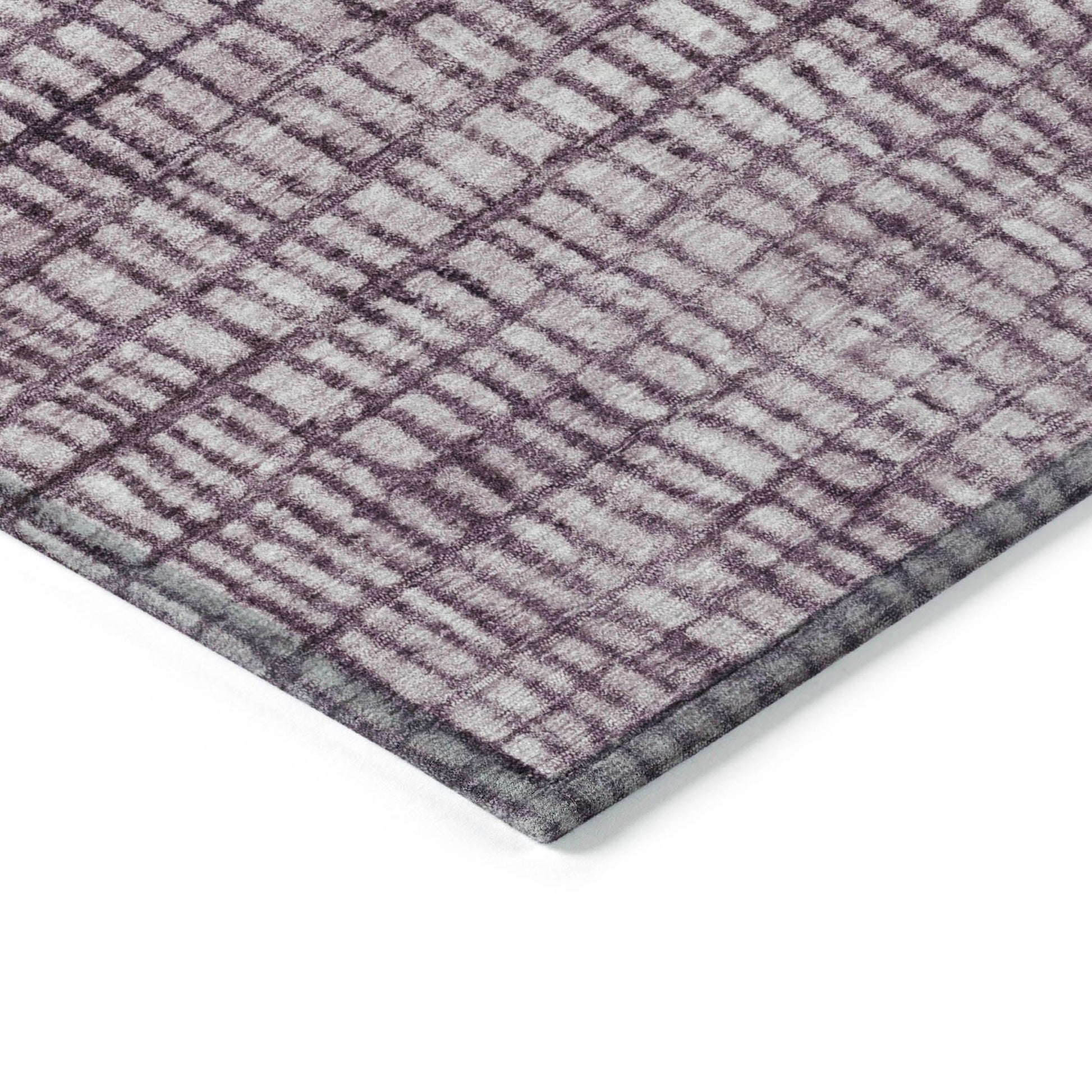 Addison Rugs Raeon Purple Washable Indoor-Outdoor Rug