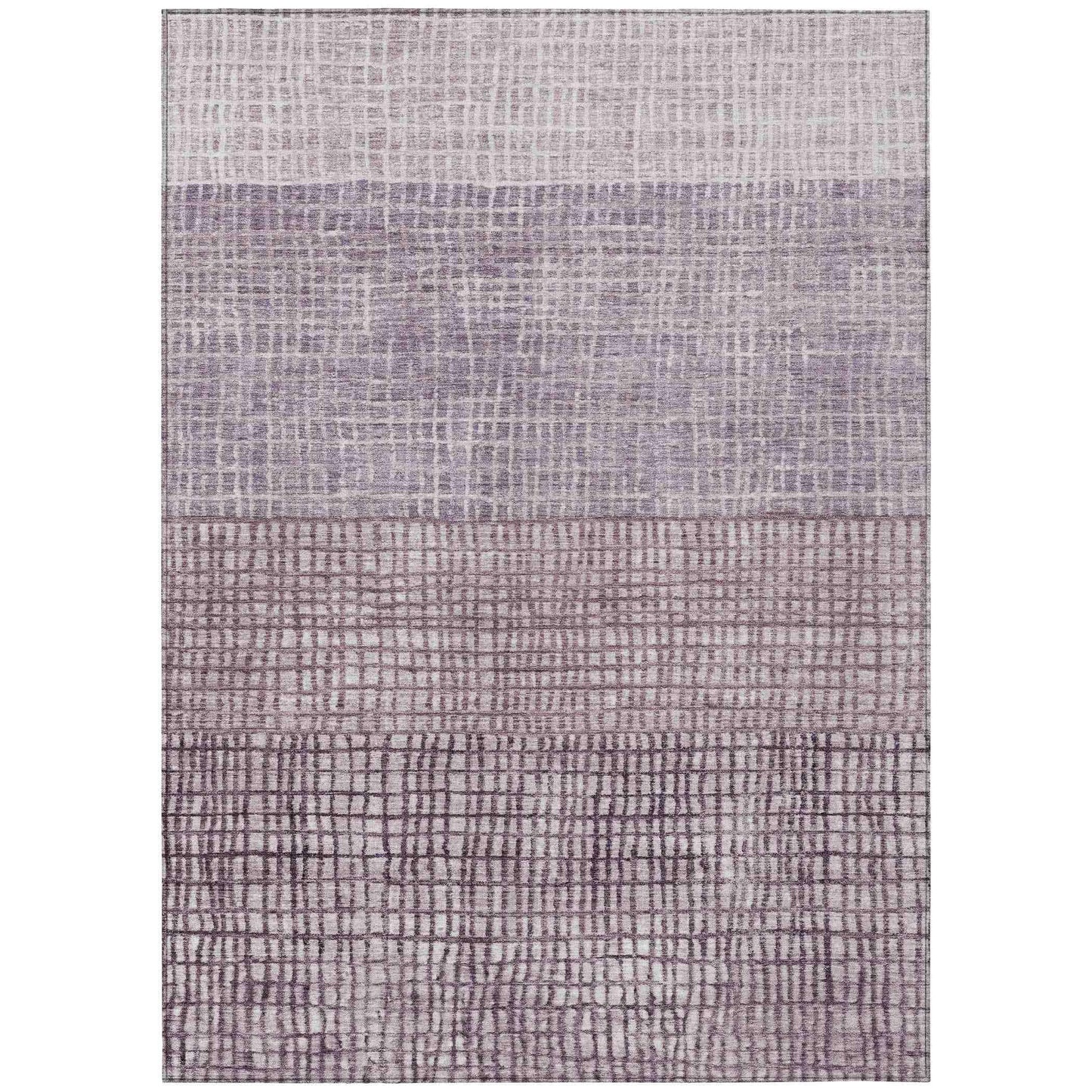 Addison Rugs Raeon Purple Washable Indoor-Outdoor Rug