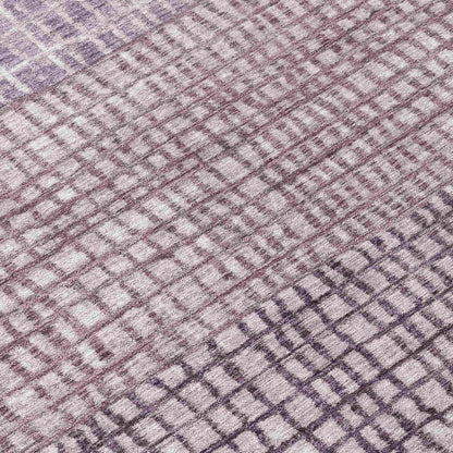 Addison Rugs Raeon Purple Washable Indoor-Outdoor Rug