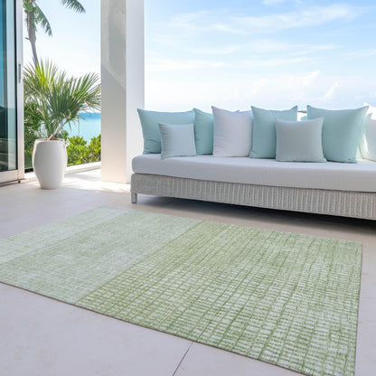 Addison Rugs Raeon Green Washable Indoor-Outdoor Rug