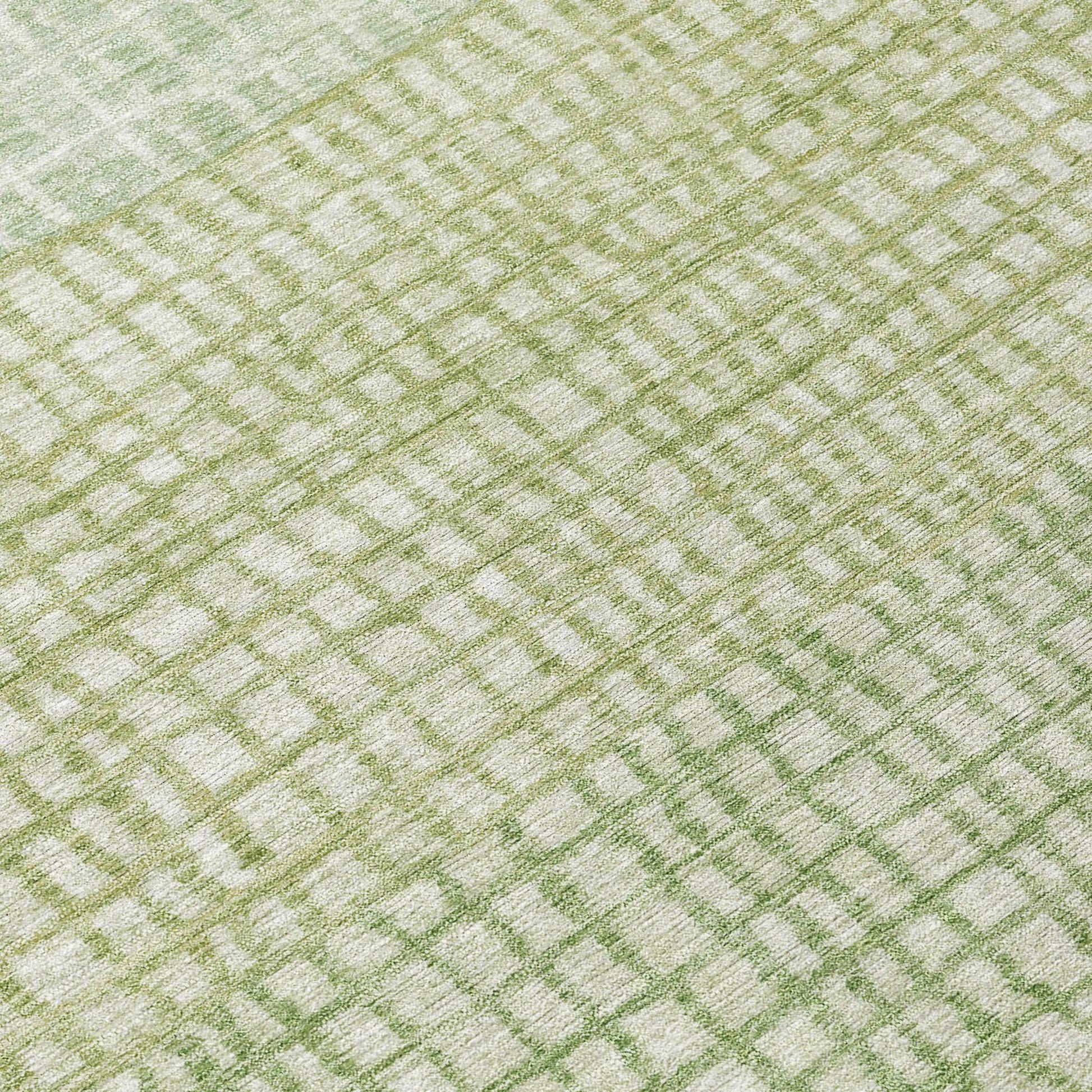 Addison Rugs Raeon Green Washable Indoor-Outdoor Rug