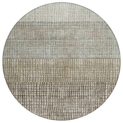 Addison Rugs Raeon Taupe Washable Indoor-Outdoor Rug