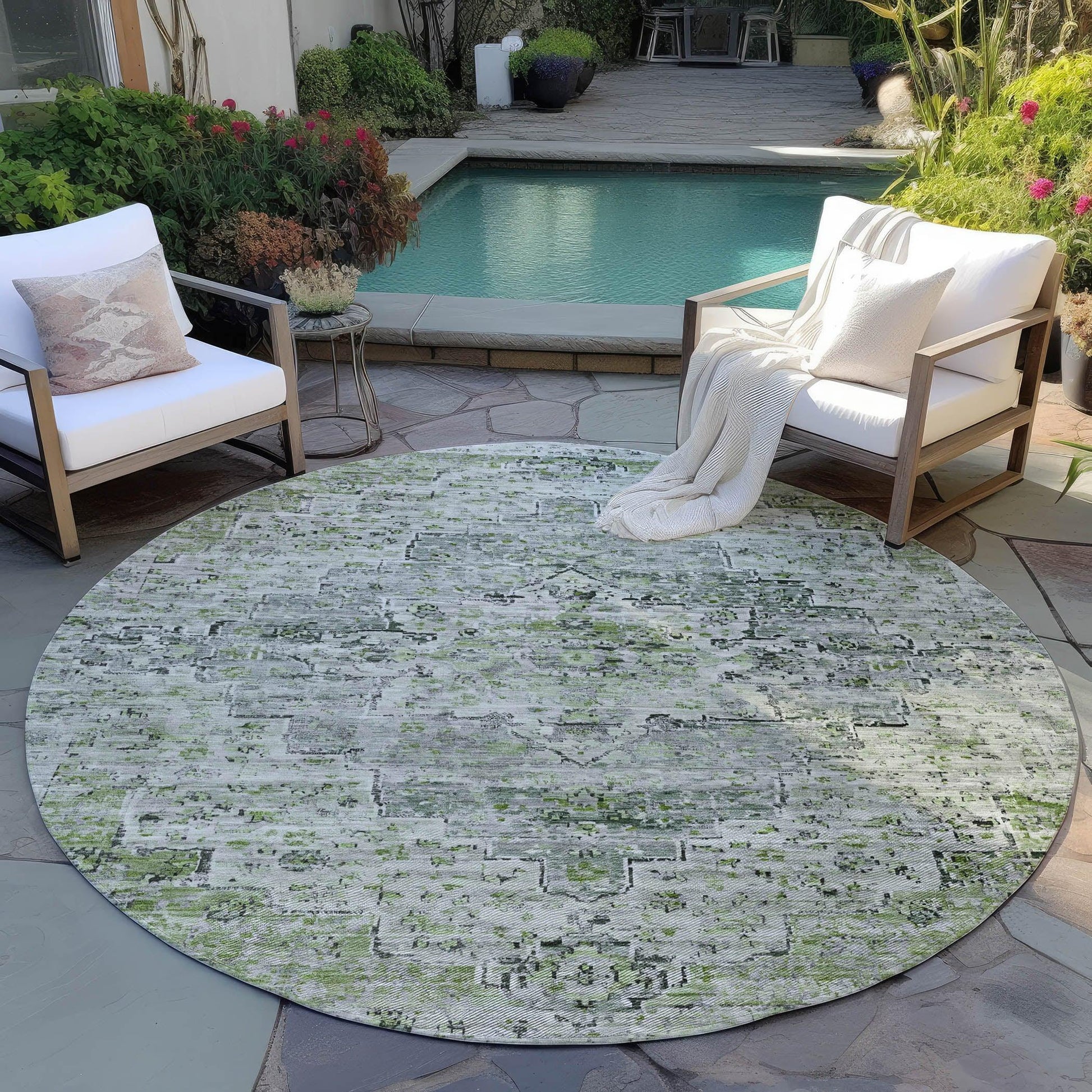 Addison Rugs Raeor Aloe Washable Indoor-Outdoor Rug