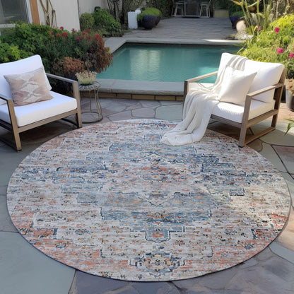 Addison Rugs Raeor Beige Washable Indoor-Outdoor Rug