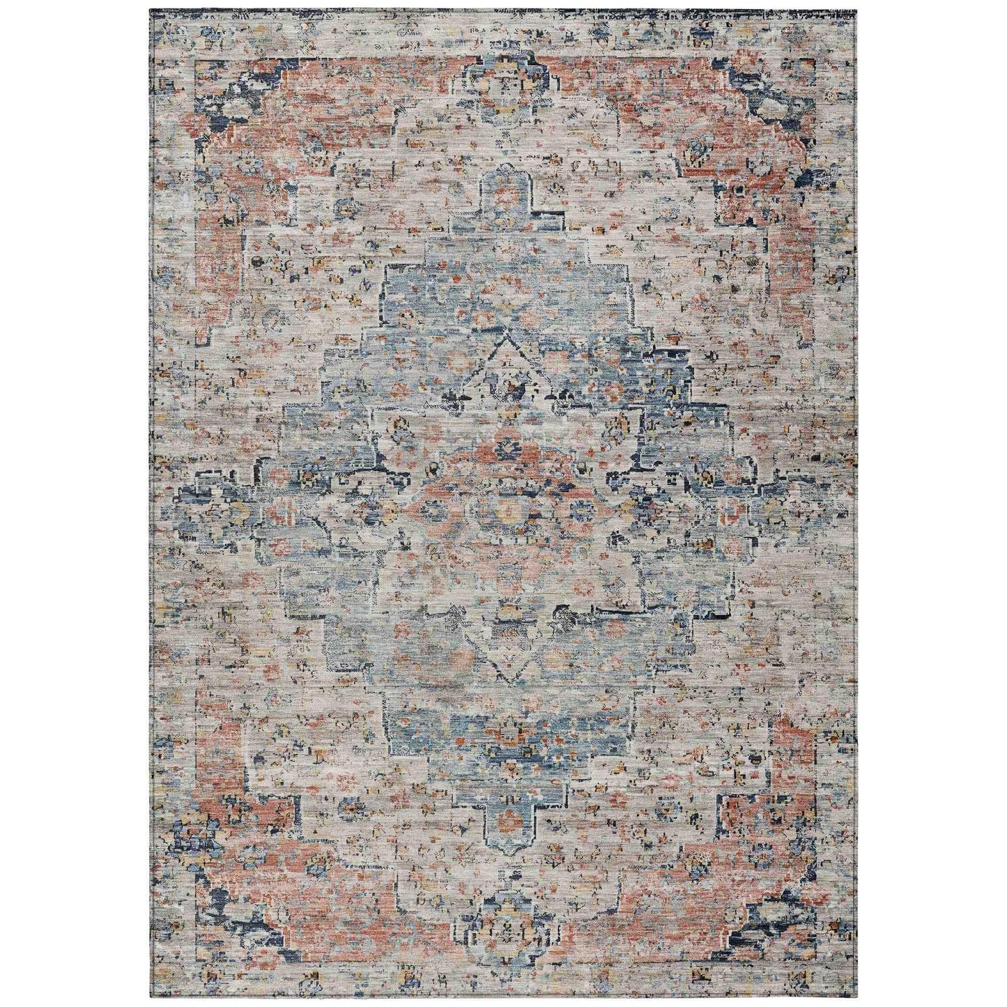 Addison Rugs Raeor Beige Washable Indoor-Outdoor Rug