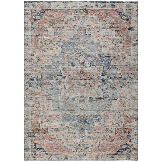 Addison Rugs Raeor Beige Washable Indoor-Outdoor Rug
