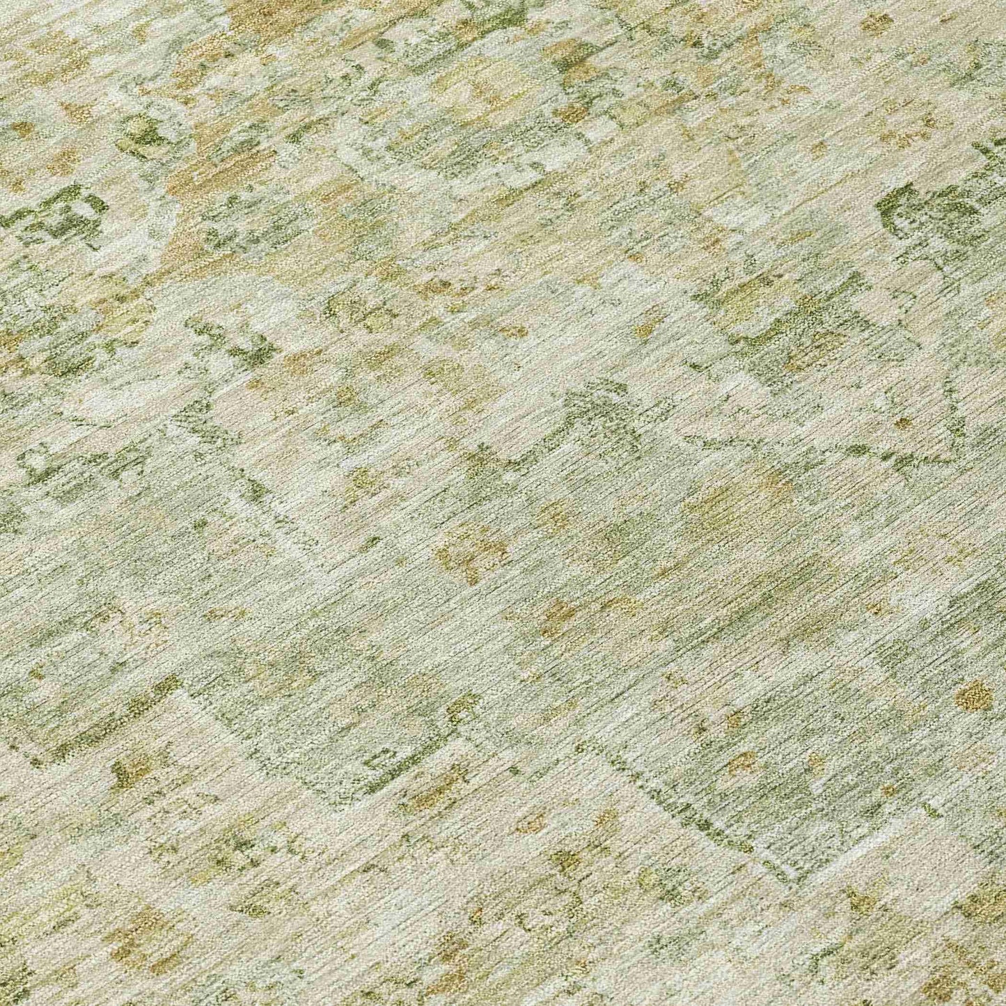 Addison Rugs Raeor Green Washable Indoor-Outdoor Rug